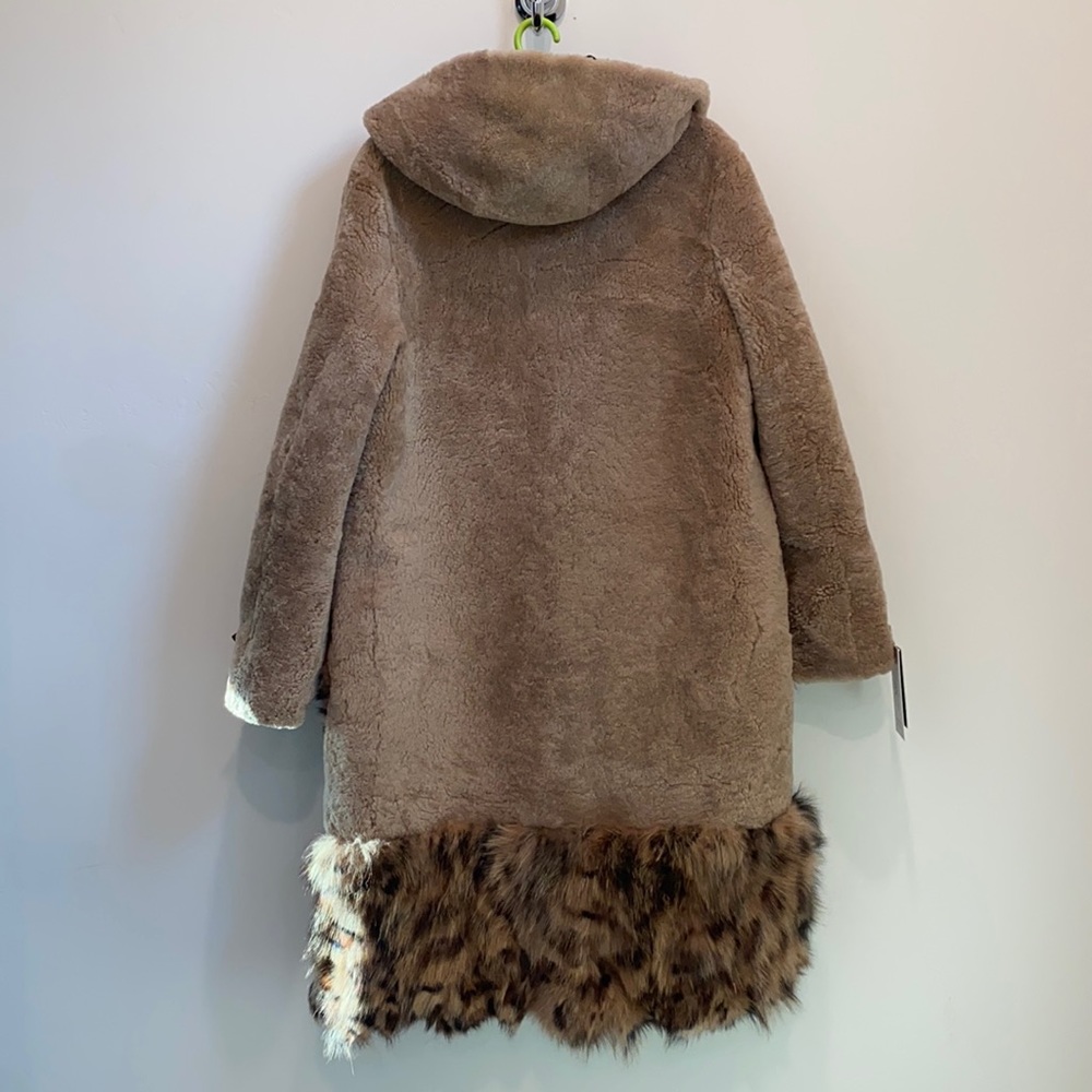 Shearling Peacoat - Picture 2 of 8